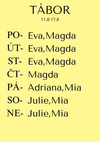 JULIE:SO(23h)-NE 16-17.8.